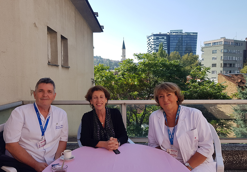 dr. Bassons prof. Gavrankapetanović i dr. marina Juroš Zovko